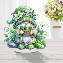Load image into Gallery viewer, Acrylic Special Shape Fruit Gnome Desktop Diamond Art Kits for Home Office Decor

