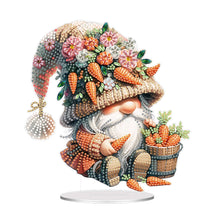 Load image into Gallery viewer, Acrylic Special Shape Fruit Gnome Desktop Diamond Art Kits for Home Office Decor
