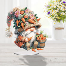 Load image into Gallery viewer, Acrylic Special Shape Fruit Gnome Desktop Diamond Art Kits for Home Office Decor
