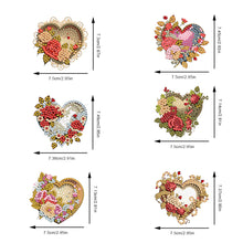 Load image into Gallery viewer, 6Pcs Special Shape Animal Diamond Painting Fridge Magnet Diamond Magnets Decals
