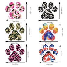 Load image into Gallery viewer, 6Pcs Puppy Footprint Special Shape Diamond Painting Fridge Magnet for DIY Crafts
