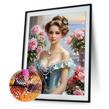 Load image into Gallery viewer, Diamond Painting - Full Round - noble lady (30*40CM)
