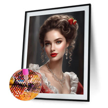 Load image into Gallery viewer, Diamond Painting - Full Round - noble lady (30*40CM)
