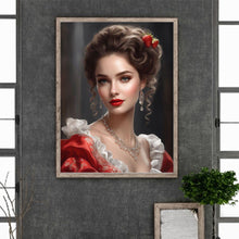 Load image into Gallery viewer, Diamond Painting - Full Round - noble lady (30*40CM)
