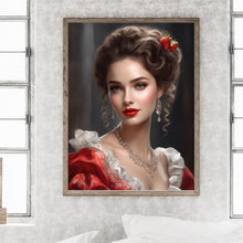 Load image into Gallery viewer, Diamond Painting - Full Round - noble lady (30*40CM)
