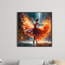 Load image into Gallery viewer, Diamond Painting - Full Round - skirt girl (30*30CM)
