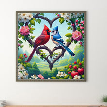 Load image into Gallery viewer, Diamond Painting - Full Round - cardinal bluebird (40*40CM)
