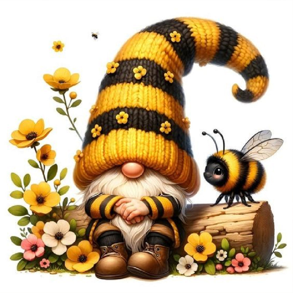 Diamond Painting - Full Round - bee goblin (30*30CM)