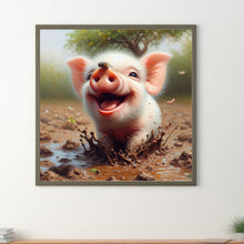 Load image into Gallery viewer, Diamond Painting - Full Round - piggy (30*30CM)
