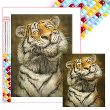 Load image into Gallery viewer, Diamond Painting - Full Square - tiger (40*50CM)
