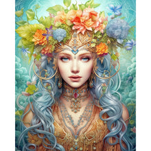 Load image into Gallery viewer, Diamond Painting - Full Square - forest girl (40*50CM)
