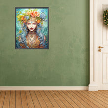 Load image into Gallery viewer, Diamond Painting - Full Square - forest girl (40*50CM)
