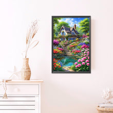 Load image into Gallery viewer, AB Diamond Painting - Full Square - garden house (40*60CM)
