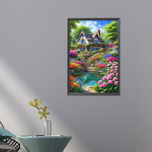 Load image into Gallery viewer, AB Diamond Painting - Full Square - garden house (40*60CM)
