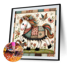 Load image into Gallery viewer, Diamond Painting - Full Square - little white horse (30*30CM)
