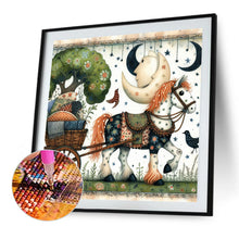 Load image into Gallery viewer, Diamond Painting - Full Square - little white horse (30*30CM)
