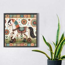 Load image into Gallery viewer, Diamond Painting - Full Square - little white horse (30*30CM)
