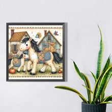 Load image into Gallery viewer, Diamond Painting - Full Square - little white horse (30*30CM)
