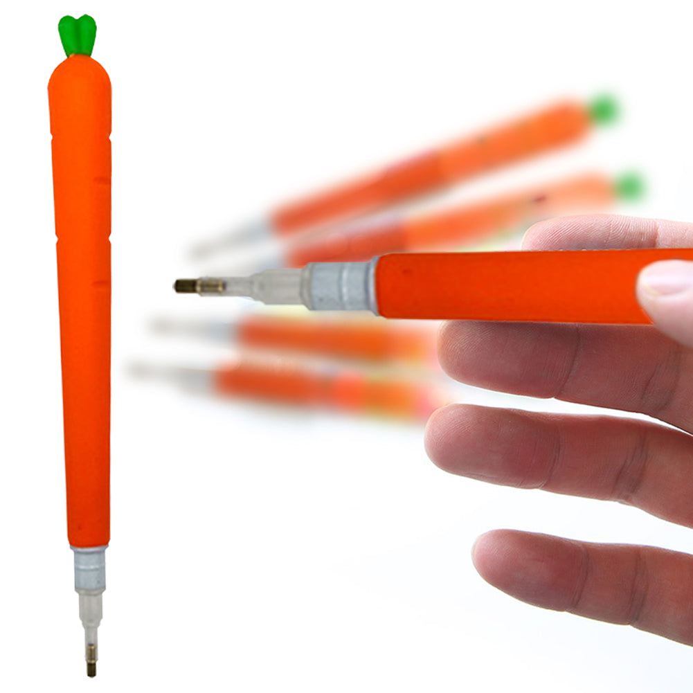 Carrot Shape Diamond Painting Pen 5D Diamond Painting Tools Cute for Kids Adults
