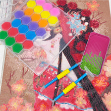 Load image into Gallery viewer, 30/120Pcs Diamond Embroidery Drill Mud Kit with Box Diamond Mosaic Glue Clay Set
