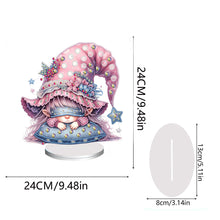 Load image into Gallery viewer, Double Side Sleeping Gnome Diamond Painting Desktop Ornaments Kit for Home Decor
