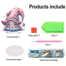 Load image into Gallery viewer, Double Side Sleeping Gnome Diamond Painting Desktop Ornaments Kit for Home Decor
