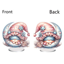 Load image into Gallery viewer, Double Side Sleeping Gnome Diamond Painting Desktop Ornaments Kit for Home Decor
