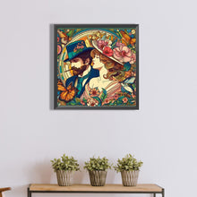 Load image into Gallery viewer, Diamond Painting - Full Round - gentleman lady (40*40CM)

