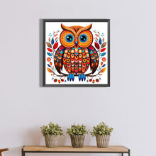 Load image into Gallery viewer, Diamond Painting - Full Round - owl (40*40CM)
