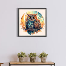 Load image into Gallery viewer, Diamond Painting - Full Round - owl (40*40CM)

