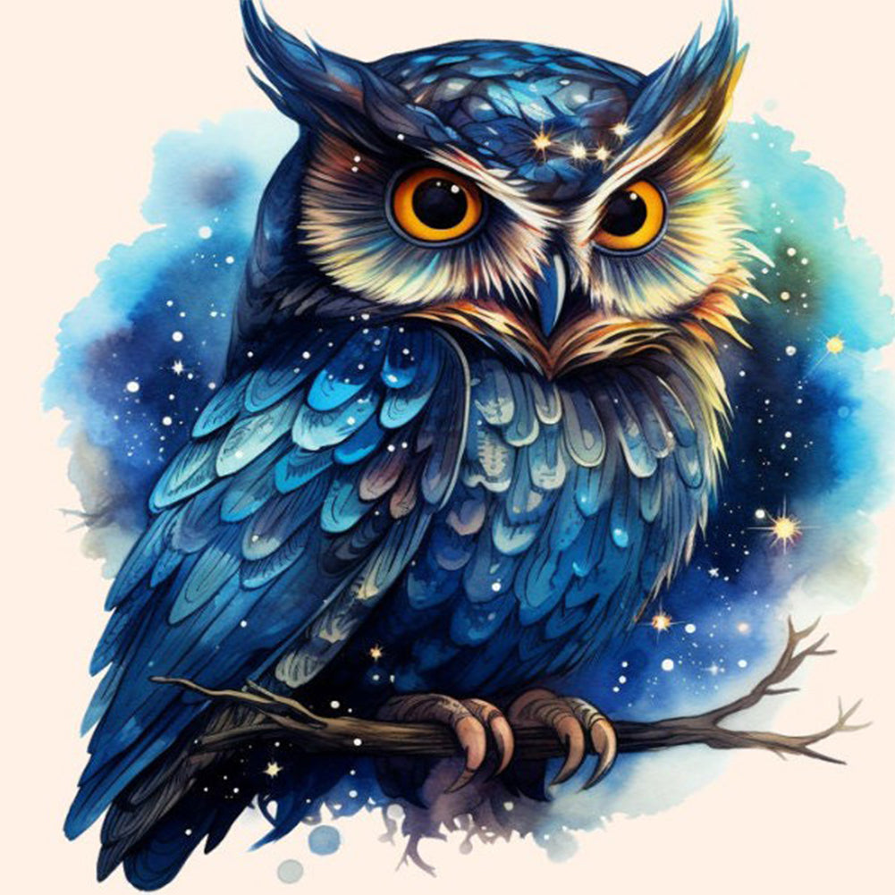 Diamond Painting - Full Round - owl (40*40CM)