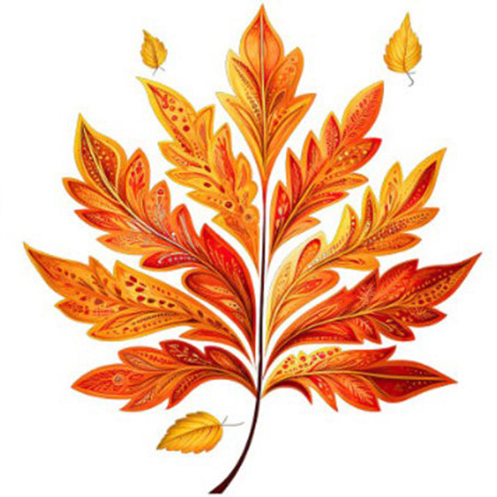 Diamond Painting - Full Round - maple leaf (40*40CM)