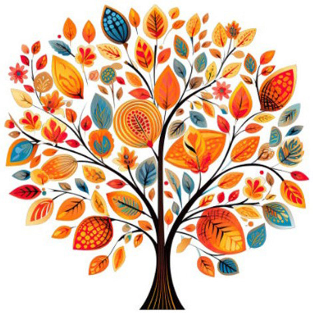 Diamond Painting - Full Round - Leaves (40*40CM)