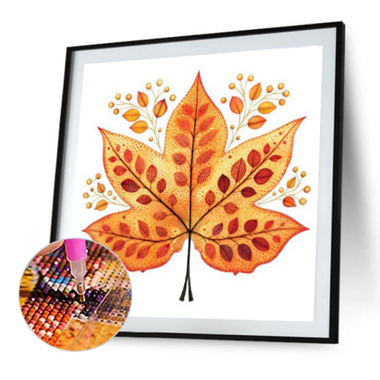 Diamond Painting - Full Round - maple leaf (40*40CM)