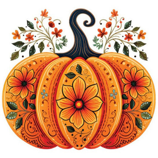 Diamond Painting - Full Round - pumpkin (40*40CM)