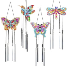 Load image into Gallery viewer, Acrylic Cartoon DIY Diamond Painting Crystal Wind Chimes Pendant Kit Home Decor
