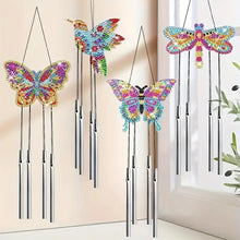 Load image into Gallery viewer, Acrylic Cartoon DIY Diamond Painting Crystal Wind Chimes Pendant Kit Home Decor
