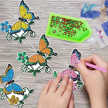 Load image into Gallery viewer, Acrylic Cartoon DIY Diamond Painting Crystal Wind Chimes Pendant Kit Home Decor
