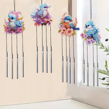 Load image into Gallery viewer, Acrylic Cartoon DIY Diamond Painting Crystal Wind Chimes Pendant Kit Home Decor
