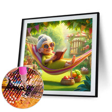 Load image into Gallery viewer, Diamond Painting - Full Round - Funny grandma (30*30CM)
