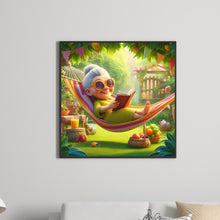Load image into Gallery viewer, Diamond Painting - Full Round - Funny grandma (30*30CM)
