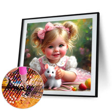 Load image into Gallery viewer, Diamond Painting - Full Round - Adorable children (30*30CM)

