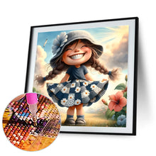 Load image into Gallery viewer, Diamond Painting - Full Round - garden child (30*30CM)
