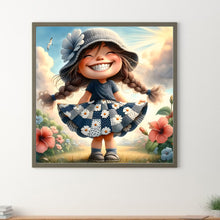 Load image into Gallery viewer, Diamond Painting - Full Round - garden child (30*30CM)

