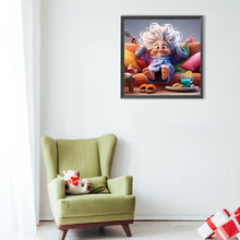 Load image into Gallery viewer, Diamond Painting - Full Round - Funny grandma (40*40CM)

