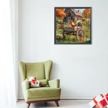 Load image into Gallery viewer, Diamond Painting - Full Round - village rooster (40*40CM)
