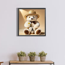 Load image into Gallery viewer, Diamond Painting - Full Round - Bear letter A (40*40CM)
