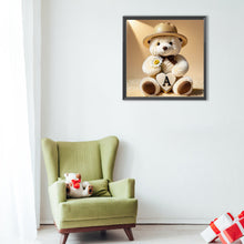 Load image into Gallery viewer, Diamond Painting - Full Round - Bear letter A (40*40CM)

