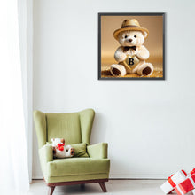 Load image into Gallery viewer, Diamond Painting - Full Round - Bear letter B (40*40CM)
