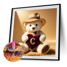 Load image into Gallery viewer, Diamond Painting - Full Round - Bear letter C (40*40CM)

